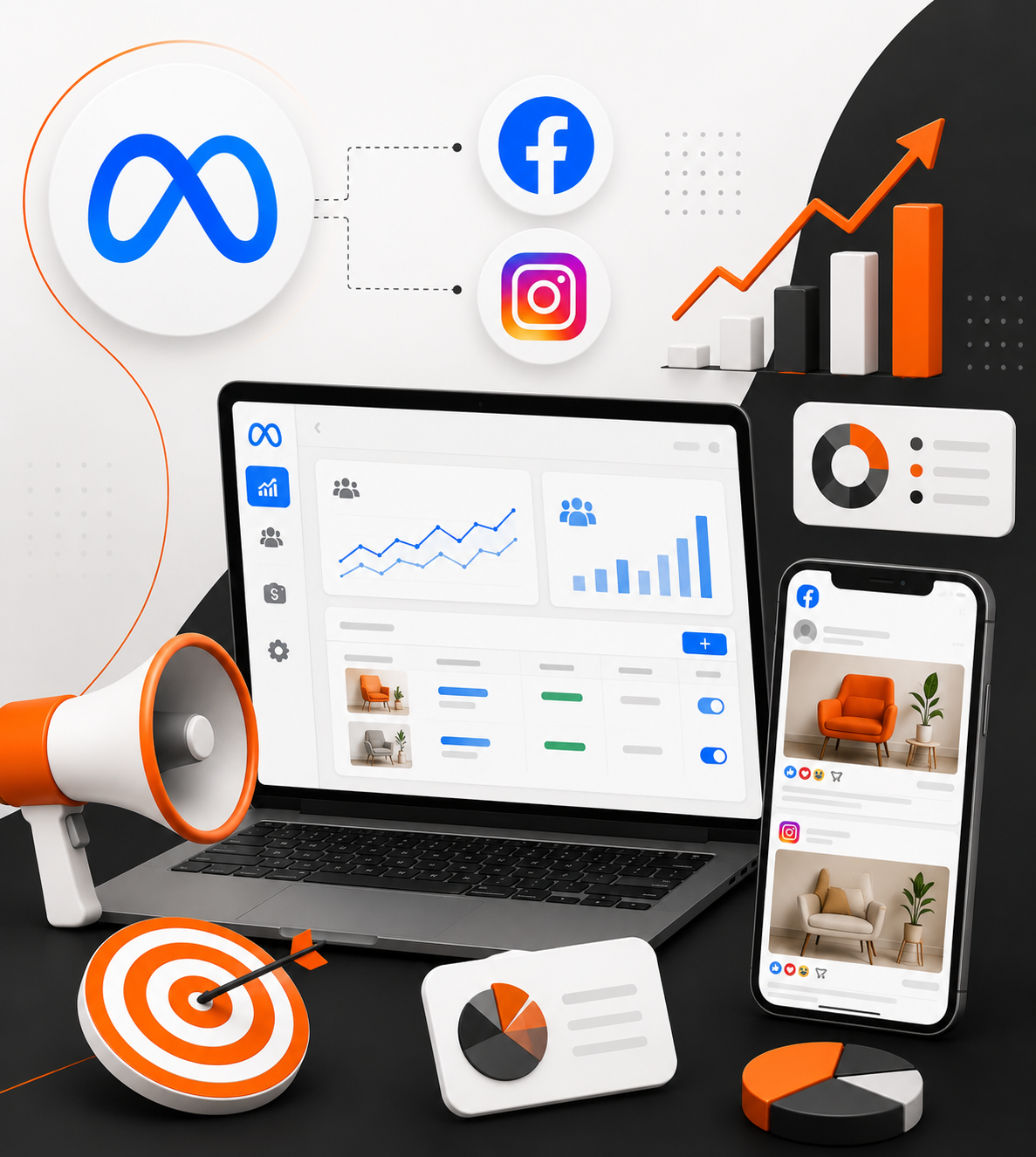 Meta Ads campaign management for Facebook and Instagram advertising