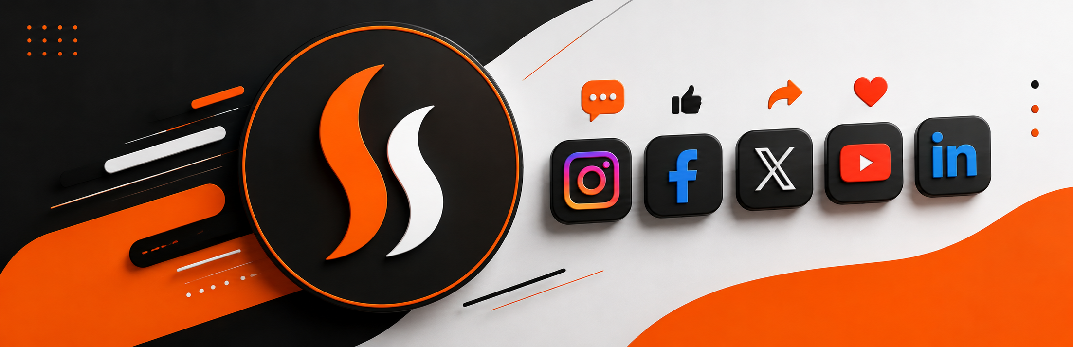 Branded social media creative design