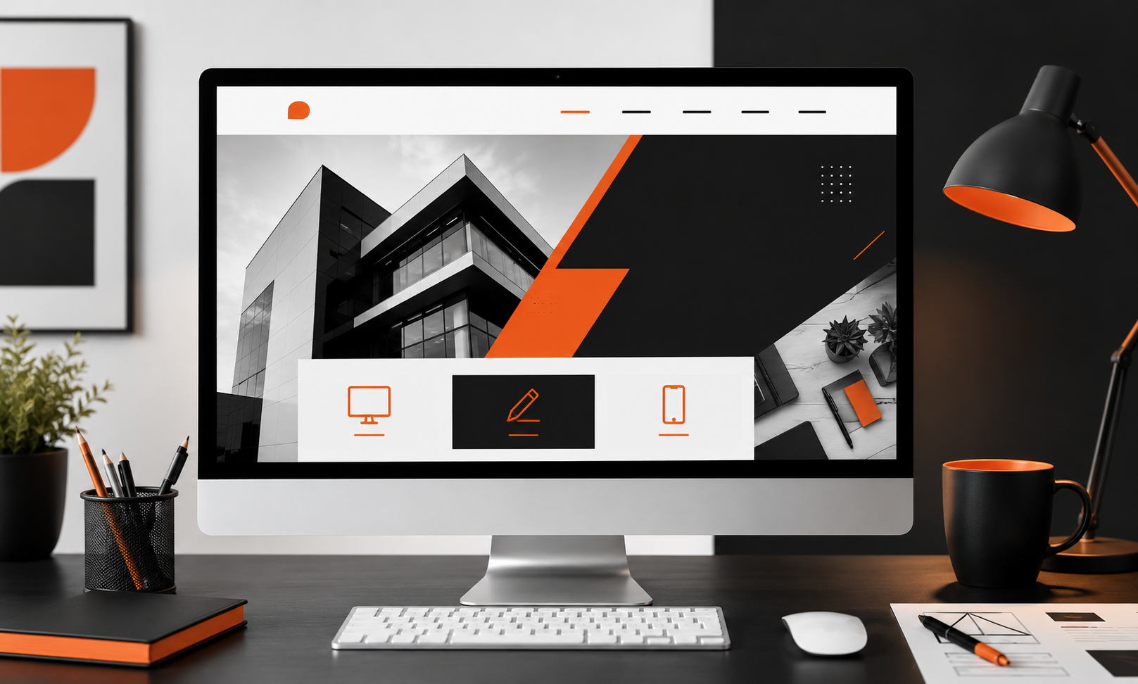 Professional website design and development